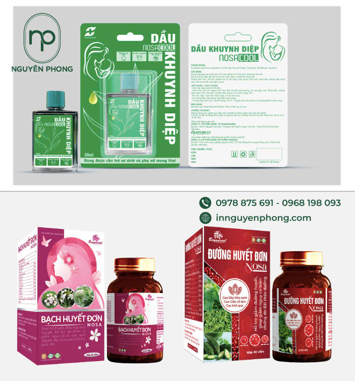 Mẫu hộp đựng thuốc đông y chuẩn